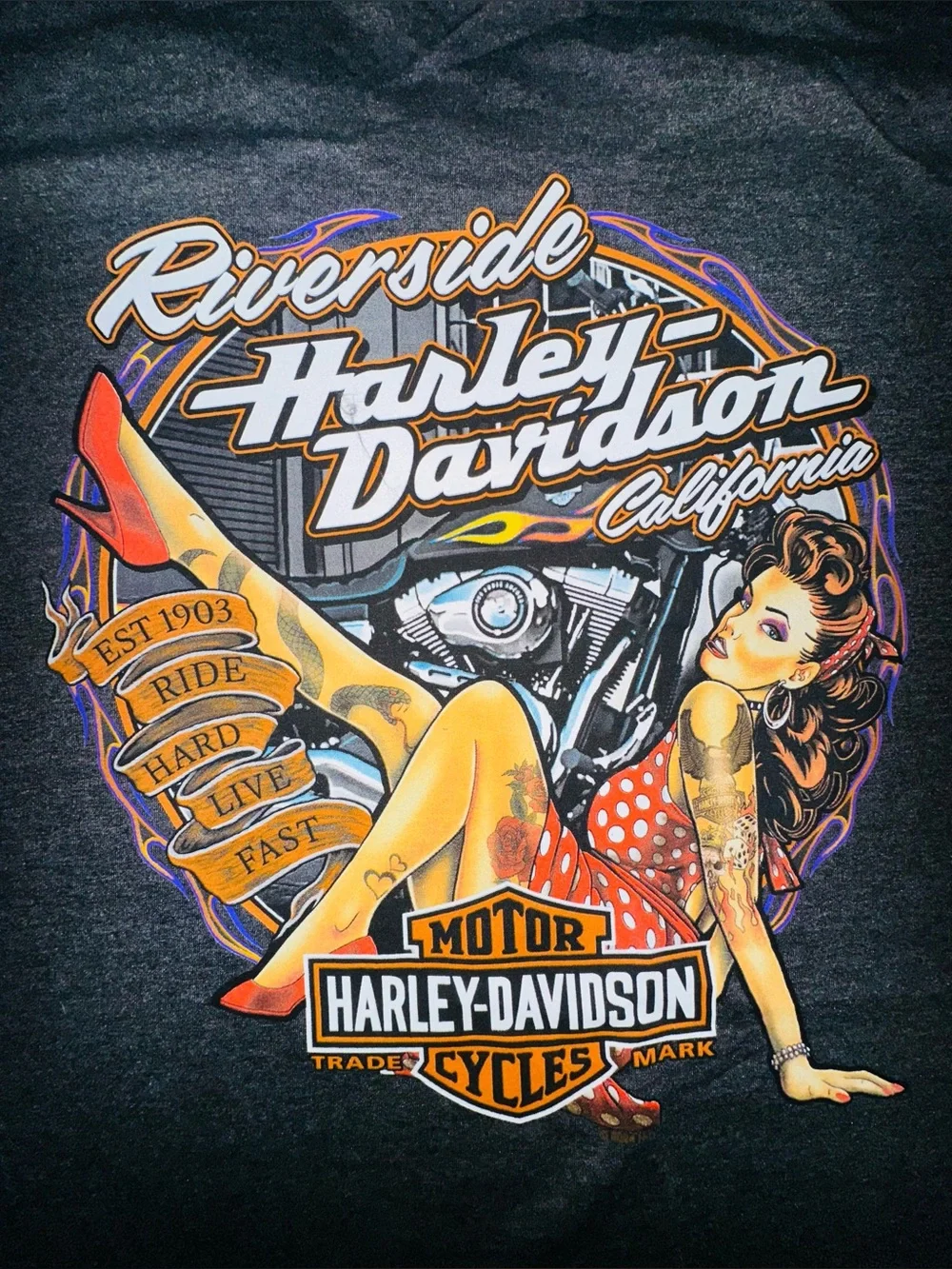 NWT Harley-Davidson Men’s Size XL Short Sleeve Tee - Picture 4 of 4
